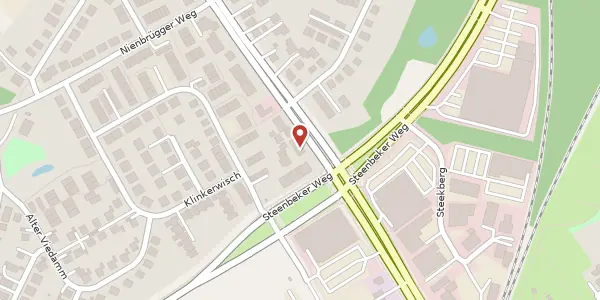 Karte der Umgebung von Eckernförder Straße 381, 24107 Kiel