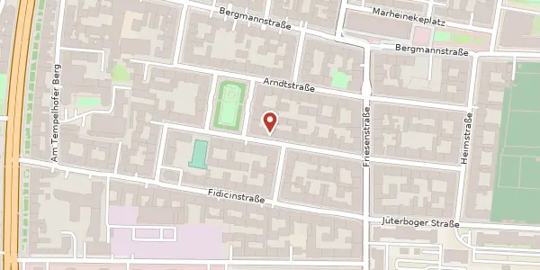 Karte der Umgebung von Willibald-Alexis-Straße 15, 10965 Berlin
