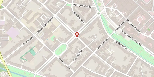 Karte der Umgebung von Breite Str. 76, 41460 Neuss