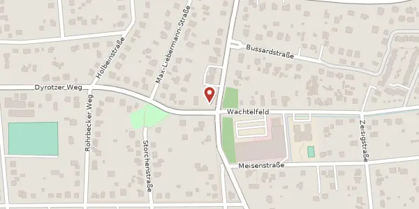 Karte der Umgebung von Dyrotzer Weg 1, 14612 Falkensee