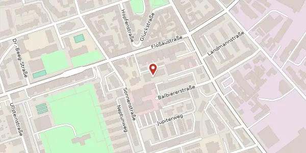 Karte der Umgebung von Flößaustr. 100, 90763 Fürth