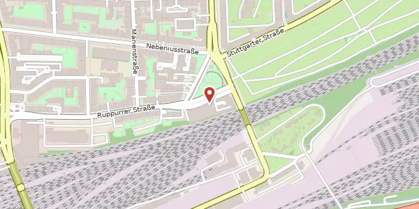 Karte der Umgebung von Tivoliplatz 1, 76137 Karlsruhe