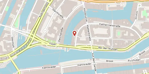 Karte der Umgebung von Cremon 3, 20457 Hamburg