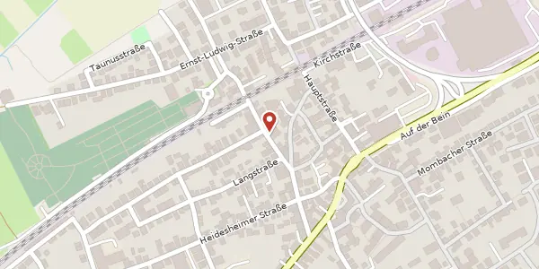 Karte der Umgebung von Stefanstraße 29, 55257 Budenheim