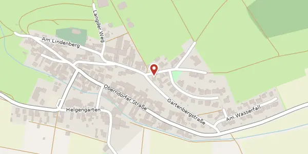 Karte der Umgebung von Lerchenweg 15, 35410 Hungen