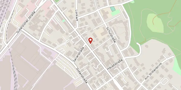 Karte der Umgebung von Hauptstr. 174, 33647 Bielefeld