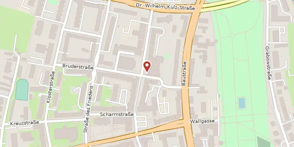 Karte der Umgebung von Friedrichstr. 16-26, 17291 Prenzlau