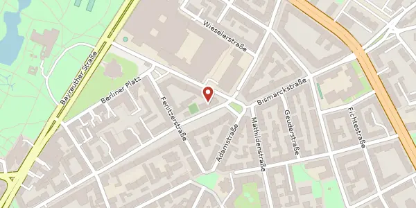 Karte der Umgebung von Rennweg 61, 90489 Nürnberg
