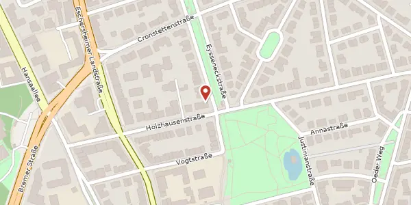 Karte der Umgebung von Holzhausenstr. 62, 60322 Frankfurt
