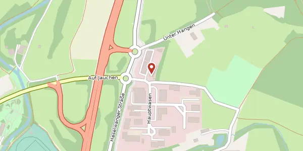 Karte der Umgebung von Hauptwasen 3, 72336 Balingen