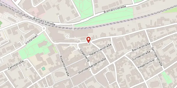 Karte der Umgebung von Mauerstraße 43, 38640 Goslar