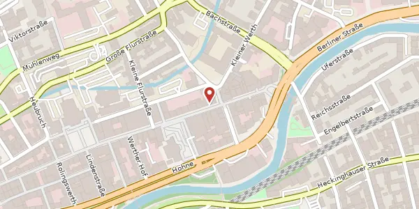 Karte der Umgebung von Werth 79, 42275 Wuppertal