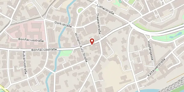 Karte der Umgebung von Walkmühlstraße 1a, 99084 Erfurt