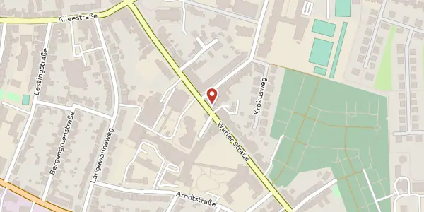 Karte der Umgebung von Werler Str. 111, 59063 Hamm