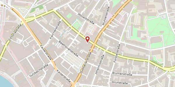 Karte der Umgebung von Richard-Wagner-Straße 23, 66111 Saarbrücken