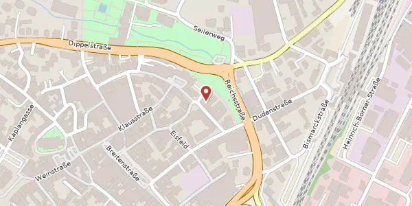 Karte der Umgebung von An der Untergeis 6, 36251 Bad Hersfeld