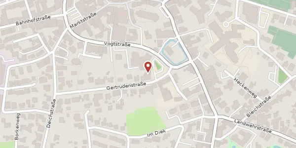 Karte der Umgebung von Gertrudenstr. 6, 49393 Lohne