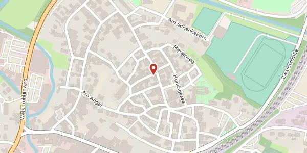 Karte der Umgebung von Steingasse 13, 34613 Schwalmstadt