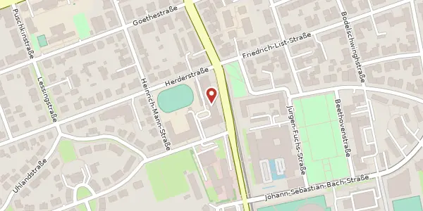 Karte der Umgebung von Arnstädter Straße 28, 99096 Erfurt