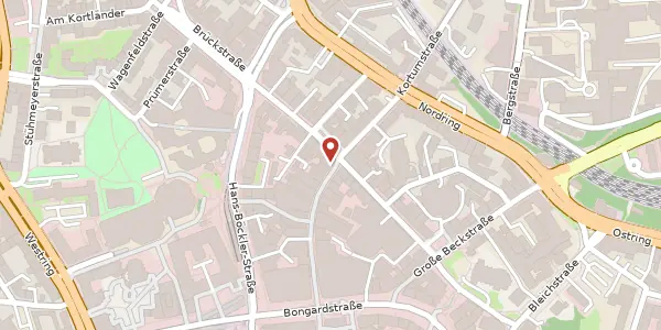 Karte der Umgebung von Kortumstr. 111, 44787 Bochum