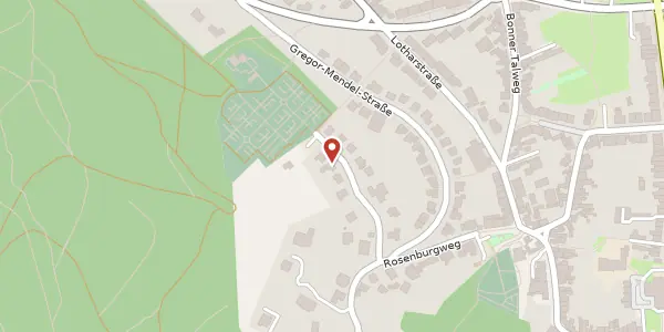 Karte der Umgebung von Am Buchenhang 15, 53115 Bonn
