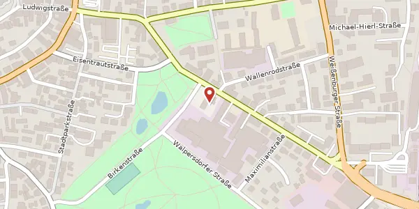 Karte der Umgebung von Bahnhofstraße 6, 91126 Schwabach