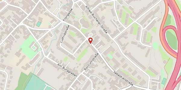 Karte der Umgebung von Magdalenenstr. 50, 53121 Bonn