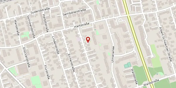 Karte der Umgebung von Blumenstr. 9, 82110 Germering