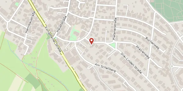 Karte der Umgebung von Drei-Linden-Str. 12a, 65812 Bad Soden