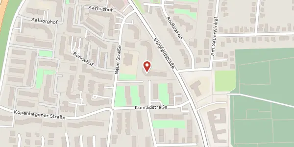 Karte der Umgebung von Bergfeldstraße 17, 30457 Hannover