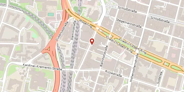 Karte der Umgebung von Löhrstraße 99, 56068 Koblenz