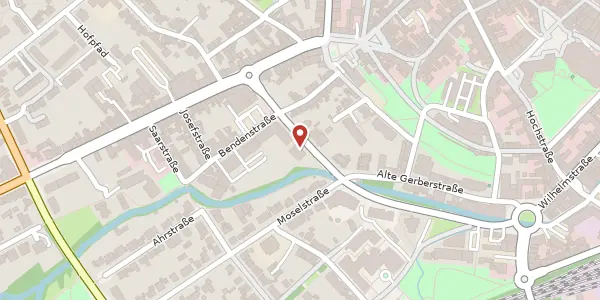 Karte der Umgebung von Gerberstraße 39, 53879 Euskirchen