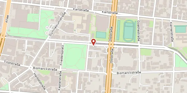 Karte der Umgebung von Moltkestraße 40, 74072 Heilbronn