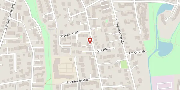 Karte der Umgebung von Vahlkamp 58, 33719 Bielefeld