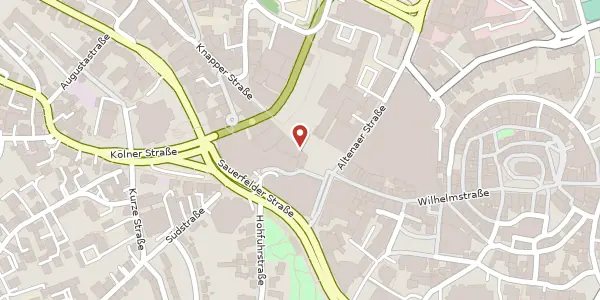 Karte der Umgebung von Rathausplatz 3-5, 58507 Lüdenscheid
