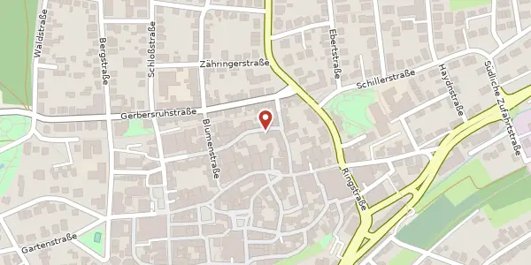 Karte der Umgebung von Hesselgasse 9, 69168 Wiesloch