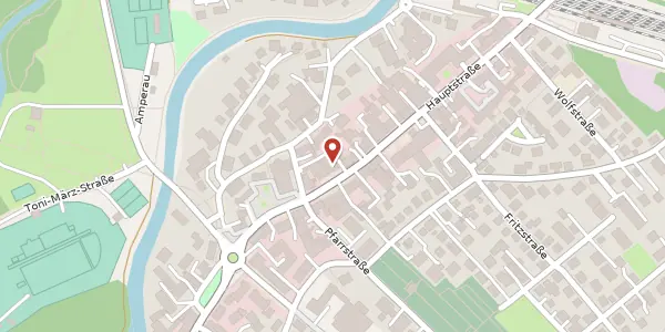 Karte der Umgebung von Hauptstr. 26, 82140 Olching