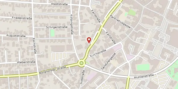Karte der Umgebung von Wilhelmstr. 35, 48282 Emsdetten