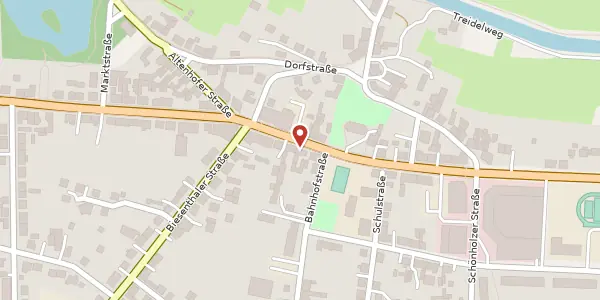 Karte der Umgebung von Eberswalder Str. 78, 16227 Eberswalde