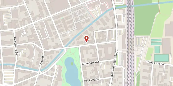 Karte der Umgebung von Ostbahnstraße 31, 76829 Landau in der Pfalz
