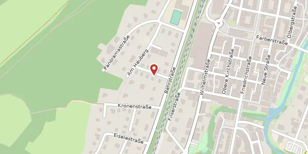 Karte der Umgebung von Alexanderstraße 5, 72336 Balingen