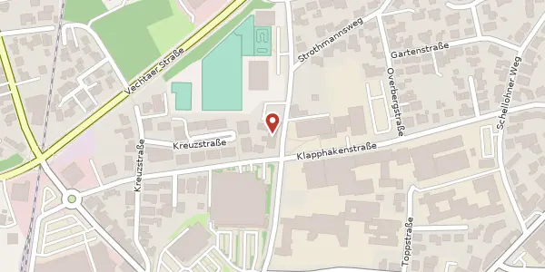 Karte der Umgebung von Klapphakenstr. 23, 49393 Lohne