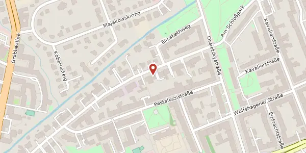 Karte der Umgebung von Parkstraße 52, 13187 Berlin