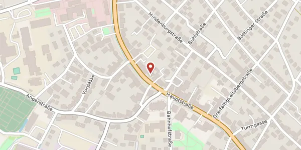 Karte der Umgebung von Hauptstraße 98, 78549 Spaichingen