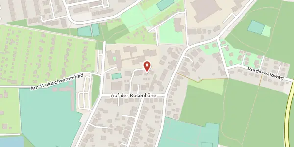 Karte der Umgebung von Auf der Rosenhöhe 7 E, 63069 Offenbach