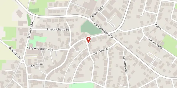Karte der Umgebung von Zur Gräfte 8, 48683 Ahaus