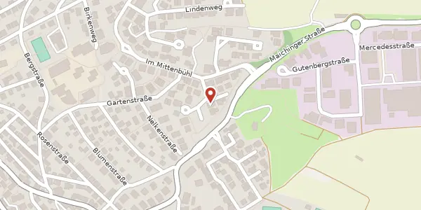 Karte der Umgebung von Im Flöschle 13, 71120 Grafenau-Döffingen