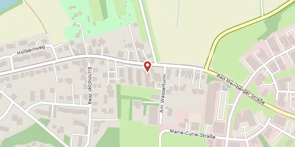 Karte der Umgebung von Blomberger Str. 143 a, 32760 Detmold