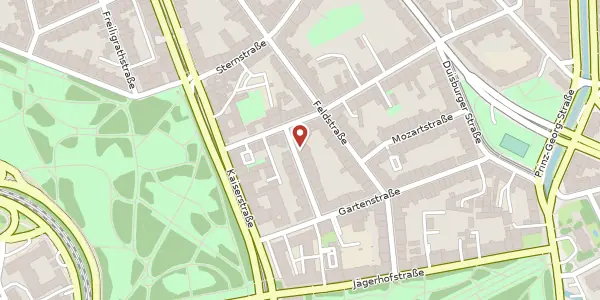 Karte der Umgebung von Taubenstr. 4, 40479 Düsseldorf