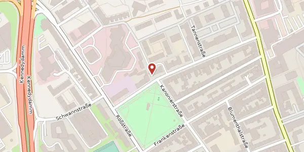 Karte der Umgebung von Tannenstr. 24a, 40476 Düsseldorf